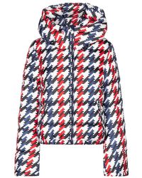 Perfect Moment - Polar Flare Houndstooth Down Ski Jacket - Lyst