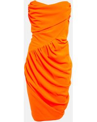 Minivestidos y vestidos cortos en Naranja de mujer | Lyst