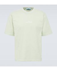 Stone Island - T-shirt Tinto Terra en coton a logo - Lyst