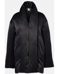 TOTEME - Daunenjacke Aus Satin - Lyst