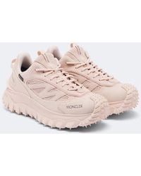 Moncler - Baskets Trailgrip Gtx En Daim - Lyst