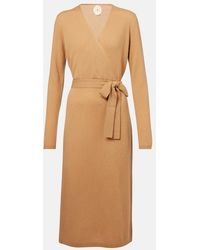Jardin Des Orangers - Wool And Cashmere Wrap Dress - Lyst