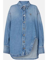 The Attico - Camicia Oversize Diana - Lyst