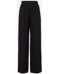 FFORME - Maud High-Rise Silk Cady Wide-Leg Pants - Lyst
