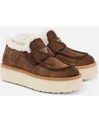 Prada - Mocassins À Détail De Nœud - Lyst