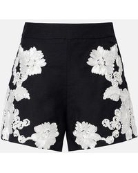 Jonathan Simkhai - Shorts Sammi En Mezcla De Lino Bordados - Lyst