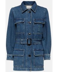 FRAME - Giacca Di Jeans - Lyst