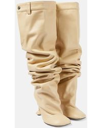 Loewe - Toy Leather Over-the-knee Boots - Lyst