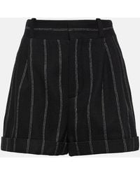 The Mannei - Kudebi Pinstripe Wool Shorts - Lyst