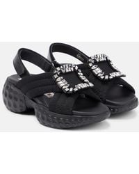 Roger Vivier - Viv' Run Light Sandals - Lyst