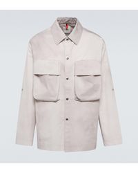OAMC Hemdjacke aus Baumwolle - Grau