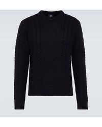 Fusalp - Edmond Cable-knit Wool Sweater - Lyst