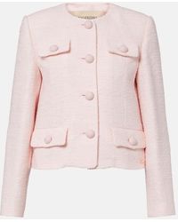 Valentino - Tweed Jacket - Lyst