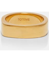 TOTEME - Anello Signature Bagnato - Lyst