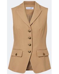 Veronica Beard - Benny Single-Breasted Vest - Lyst
