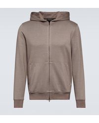 Loro Piana - Cairns Cotton And Linen Hoodie - Lyst