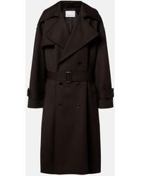 Frankie Shop - Dursley Belted Double-Breasted Trench Coat - Lyst