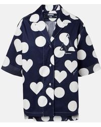 Jacquemus - Marin Polka-Dot Cotton Poplin Shirt - Lyst