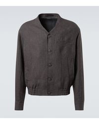 Giorgio Armani - Giacca Blouson - Lyst