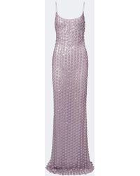 The New Arrivals Ilkyaz Ozel - Sequined Tulle Gown - Lyst