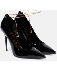 Tom Ford - Chain 105 Patent Leather Pumps - Lyst
