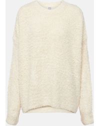 Totême - Oversized Silk Sweater - Lyst