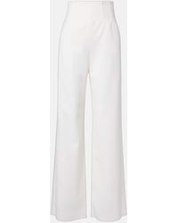 Max Mara - Pantalones Anchos Balta De Lana Virgen - Lyst