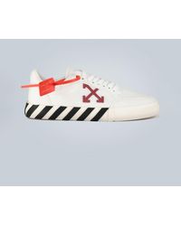 Off-White c/o Virgil Abloh Sneaker Low Vulcanized - Bianco