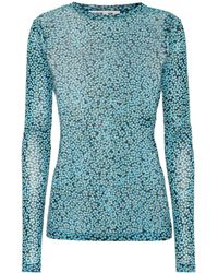 Diane von Furstenberg Bedrucktes Longsleeve - Mehrfarbig