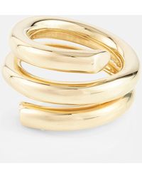 Jennifer Fisher - Coil 10kt Gold-plated Ring - Lyst
