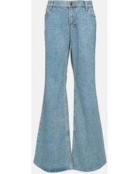 Magda Butrym - Low-Rise Flared Jeans - Lyst