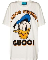 Gucci X Disney® Cotton T-shirt - Lyst