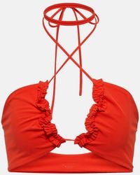 Magda Butrym - Bandeau Bikini Top - Lyst