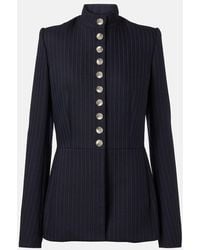 KHAITE - Chaqueta Samuel De Mezcla De Lana A Rayas - Lyst