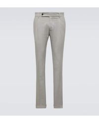 Thom Sweeney - Schmale Mid-Rise-Chinohose - Lyst