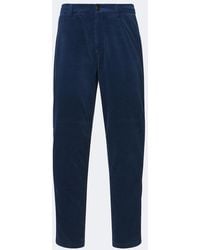 Brunello Cucinelli - Cotton Corduroy Straight Pants - Lyst