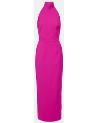 The New Arrivals Ilkyaz Ozel - Halterneck Maxi Dress - Lyst