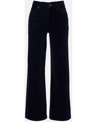 FRAME - Jean Ample Le Slim Palazzo A Taille Haute - Lyst