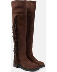 See By Chloé - Joice Suede Knee-high Boots - Lyst
