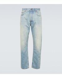 Valentino - Cropped Straight Jeans - Lyst