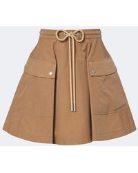 Moncler - Pleated Miniskirt - Lyst