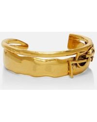 Saint Laurent - Brazalete Cassandre - Lyst