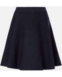 Max Mara - Ubalda Virgin Wool Miniskirt - Lyst