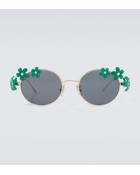 Loewe - Paula's Ibiza Daisy Field Round Sunglasses - Lyst