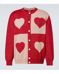 Bode - Lame Jacquard Cardigan - Lyst