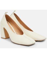 Bottega Veneta - Allegra Leather Pumps - Lyst