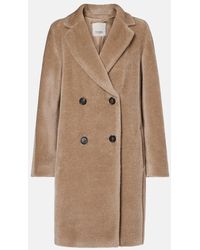 Max Mara - Mantel Roseto Aus Alpakawolle Und Wolle - Lyst