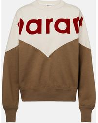 Isabel Marant - Houston Cotton-Blend Jersey Sweatshirt - Lyst