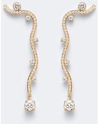 Sophie Bille Brahe - Grand Ocean Etoile 18Kt Earrings With Diamonds - Lyst