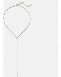 SHAY - Thread Y 18Kt Lariat Necklace With Diamonds - Lyst